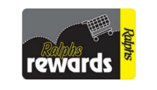 Ralphs rewards card with shopping cart design.
