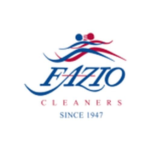 Fazio Cleaners logo, established 1947.