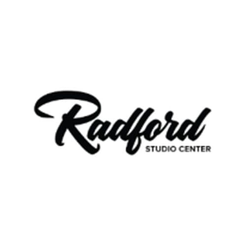 Radford Studio Center logo in black text.